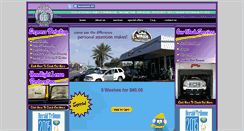 Desktop Screenshot of johnnys-car-wash.com